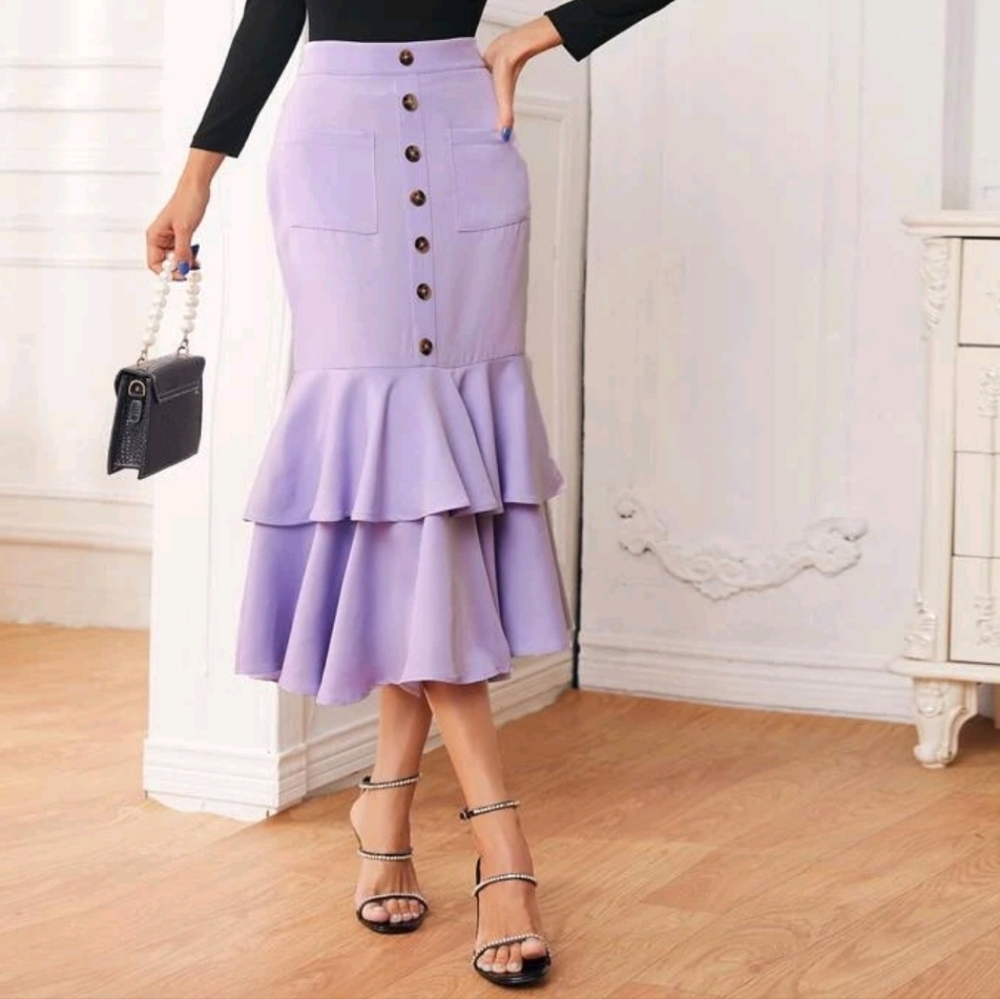 💜 Shein mermaid skirt